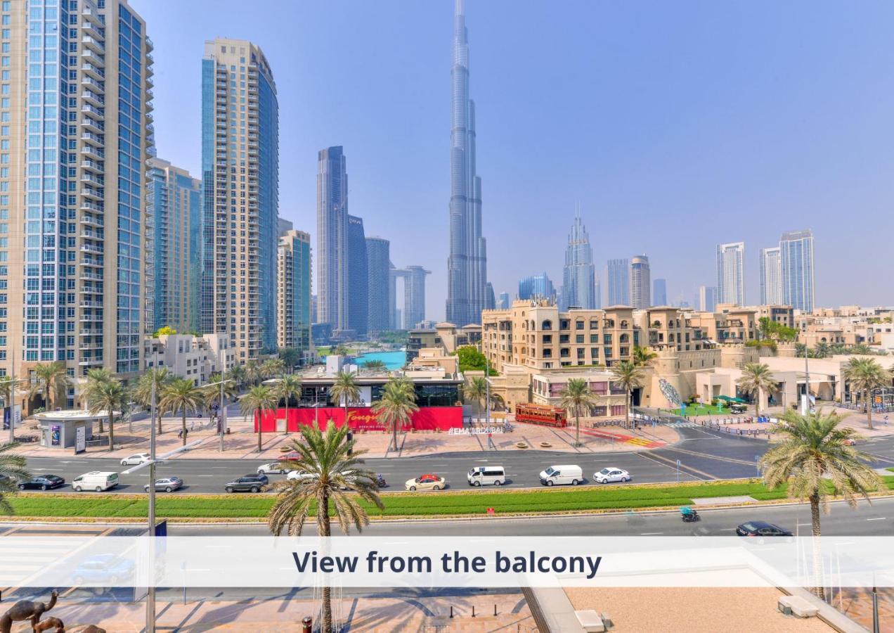 Ultra Luxury Downtown - Full Burj Khalifa View - 5 Min Walk To Dubai Mall! Exterior foto