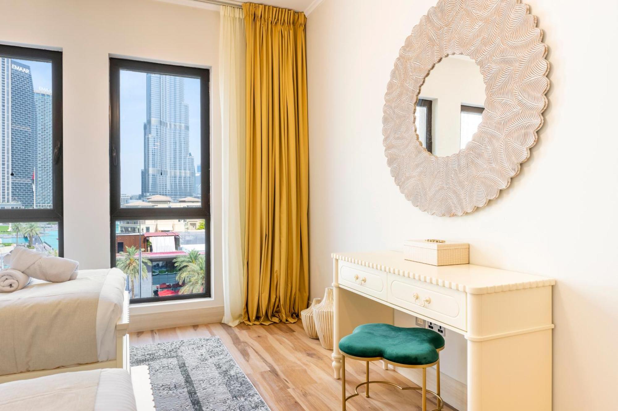 Ultra Luxury Downtown - Full Burj Khalifa View - 5 Min Walk To Dubai Mall! Exterior foto