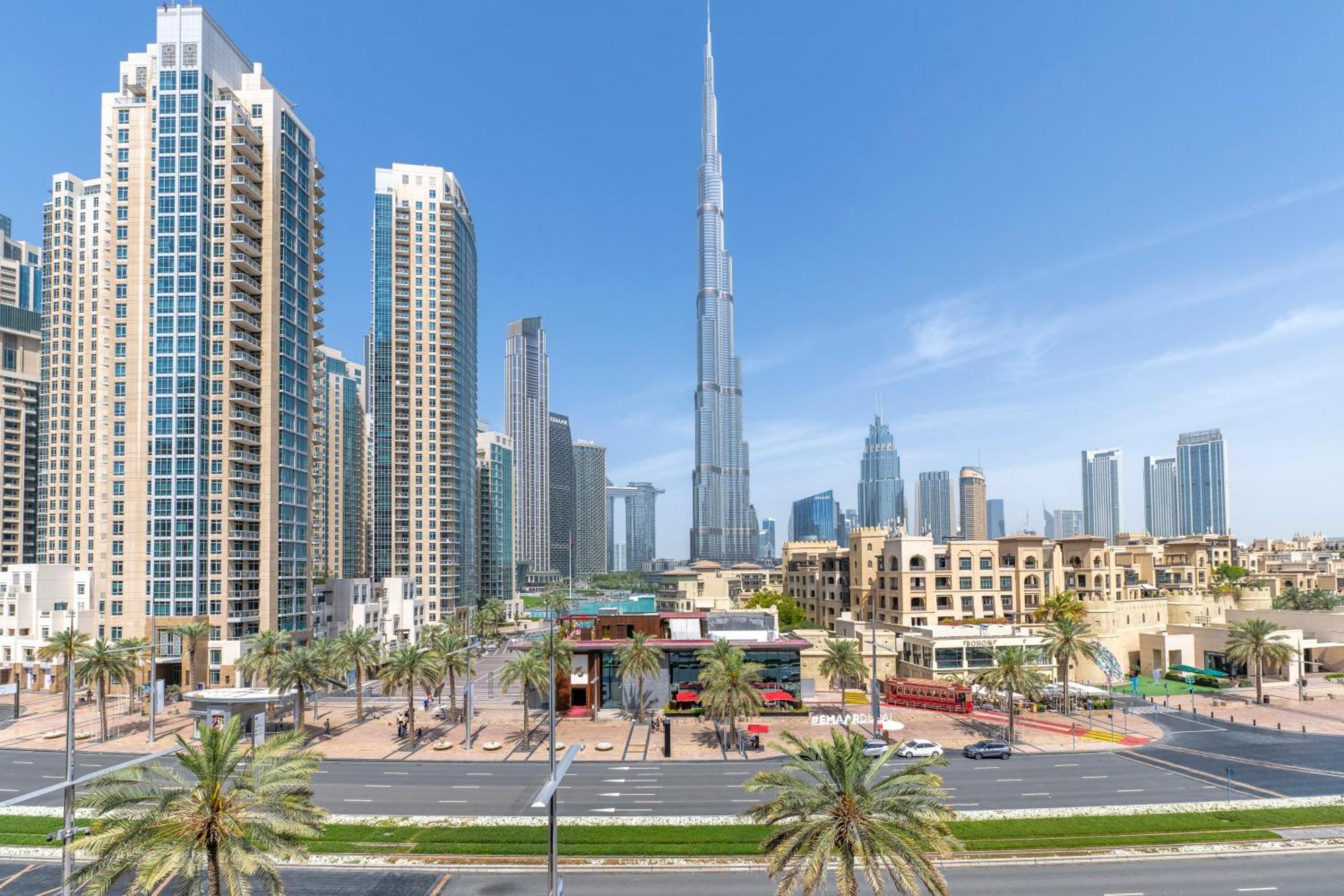 Ultra Luxury Downtown - Full Burj Khalifa View - 5 Min Walk To Dubai Mall! Exterior foto