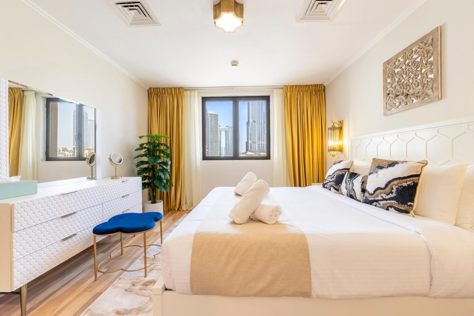 Ultra Luxury Downtown - Full Burj Khalifa View - 5 Min Walk To Dubai Mall! Exterior foto