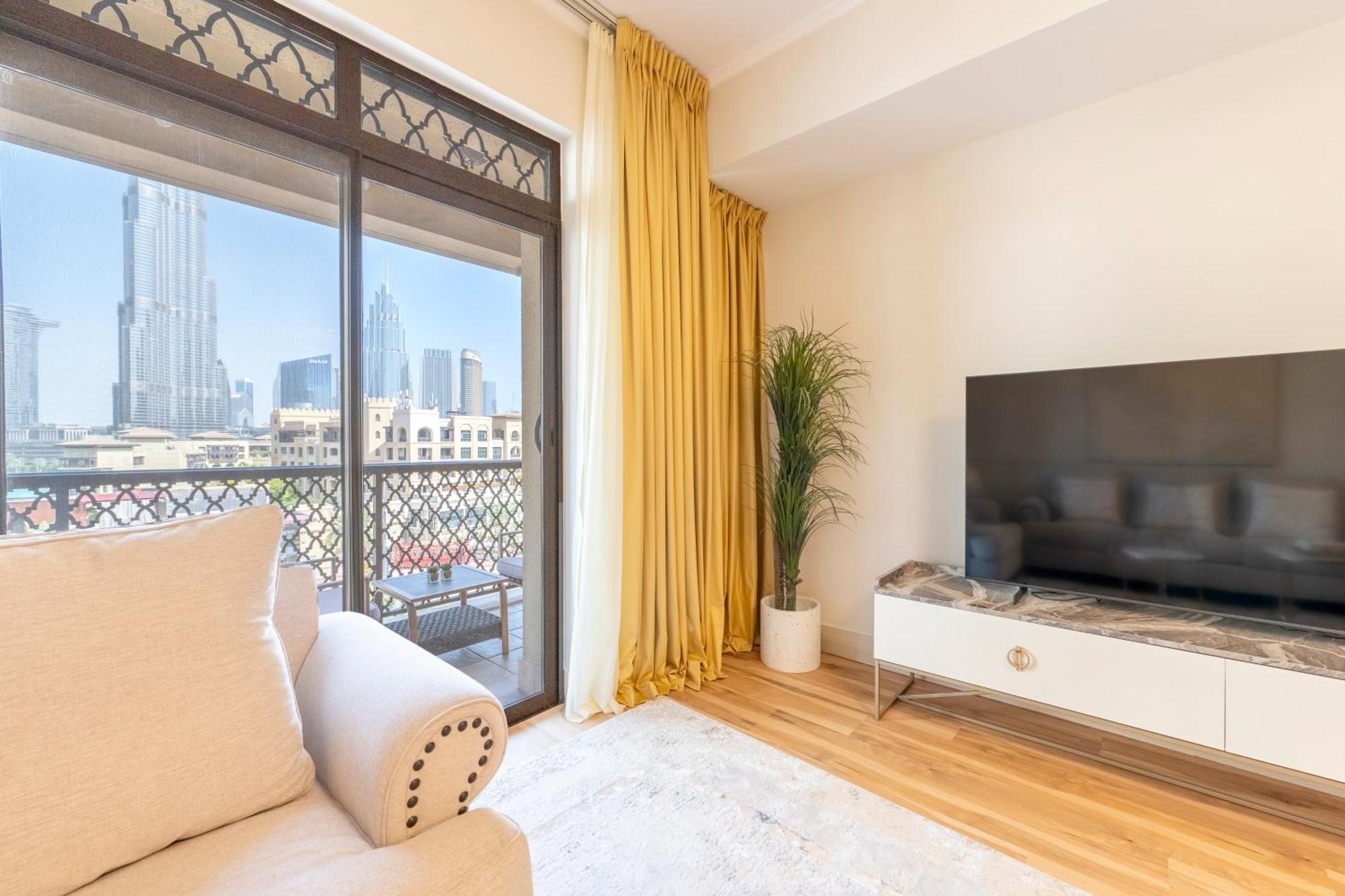 Ultra Luxury Downtown - Full Burj Khalifa View - 5 Min Walk To Dubai Mall! Exterior foto
