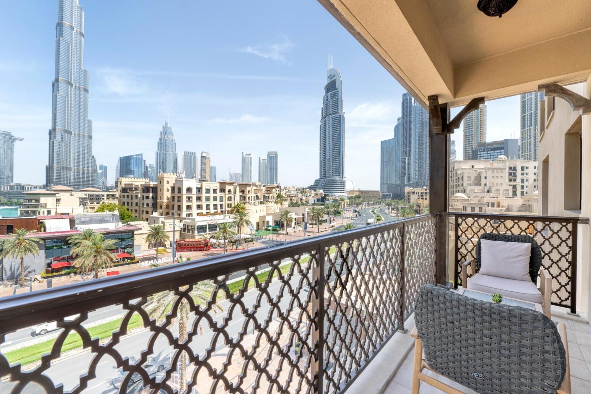 Ultra Luxury Downtown - Full Burj Khalifa View - 5 Min Walk To Dubai Mall! Exterior foto